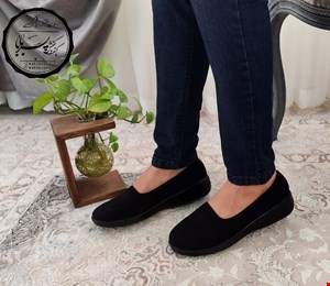 کفش طبی و  پیاده روی زنانه  بی نهایت راحت و سبک رنگ مشکی کد1108