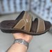 صندل طبی مردانه پسرانه سه بندترکیبی قهوه ای روشن