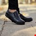 کفش مجلسی طبی مناسب روز پدر با کیفیت فوق‌العاده عالی رنگ مشکی کد 2160