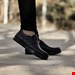کفش مجلسی طبی مناسب روز پدر با کیفیت فوق‌العاده عالی رنگ مشکی کد 2160