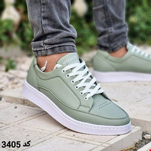 کفش کتونی اسپرت مدل ونس مردانه و پسرانه رنگ سبز  کد3405