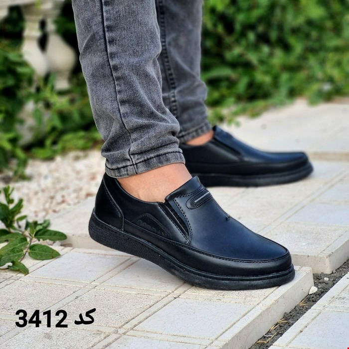 کفش مدل مجلسی و طبی مردانه رنگ مشکی کد3412
