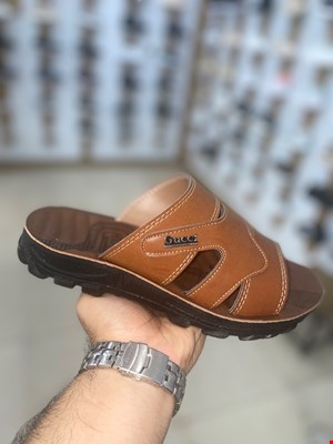 صندل طبی مردانه پسرانه قهوه ای طرح گوکی