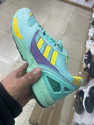 کفش اسپرت مردانه طرح zx رنگ آبی بنفش مناسب هدیه ولنتاین