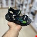 صندل بچه گانه مشکی زیبا طرح فضایی